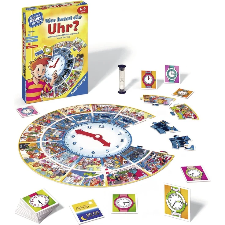 Ravensburger 24995 - Wer kennt die Uhr - Lernspiel – Bild 2