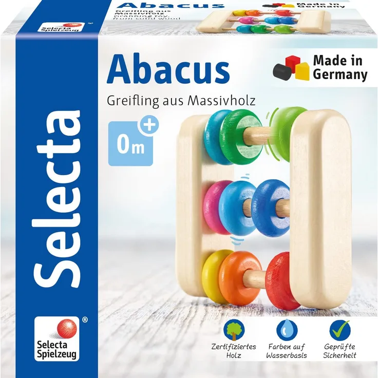 Selecta Holzspielzeug Greifling Abacus