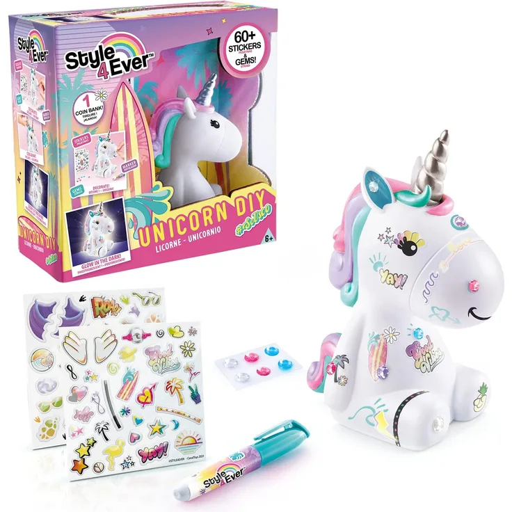 Canal Toys OFG 106 Style for Ever Einhorn-Figur zum Selbermachen, Einhorn