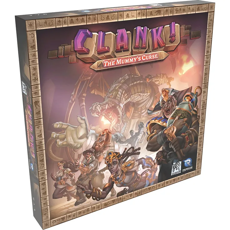 Renegade Game Studios B0799BNL8R Clank: The Mummy's Curse, Mehrfarbig