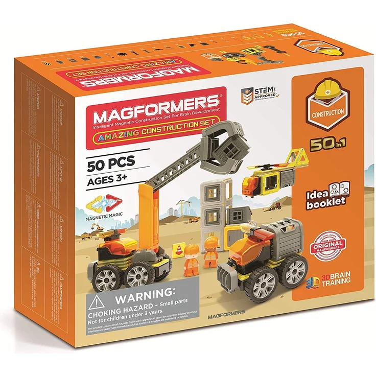 MAGFORMERS GmbH 278-57 Magformers Amazing Construction Set 50T, bunt - Preisvergleich – Bild 1