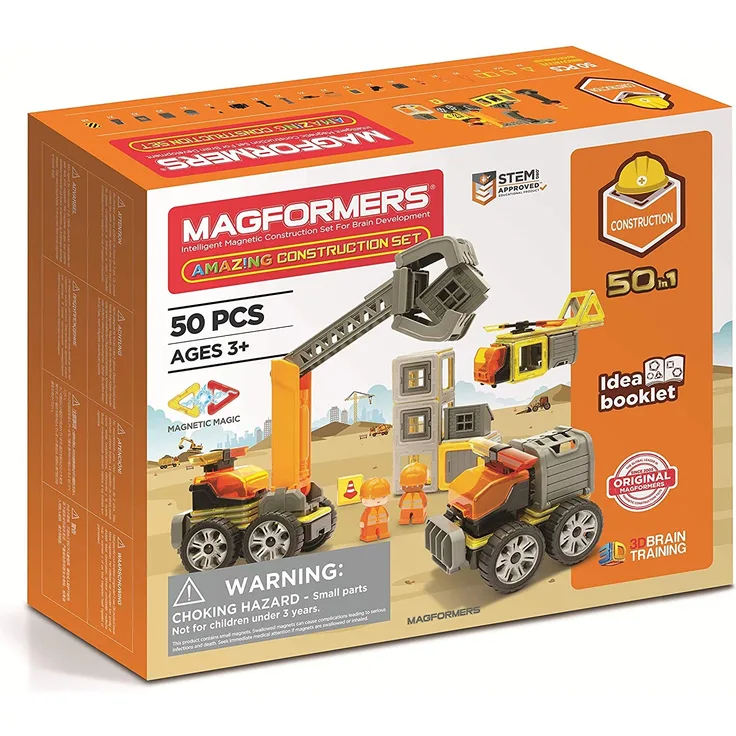 MAGFORMERS GmbH 278-57 Magformers Amazing Construction Set 50T, bunt - Preisvergleich