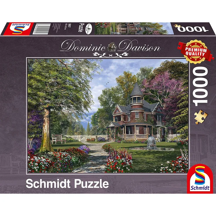 Schmidt Spiele -Herrenhaus mit Türmchen, 1000 Teile