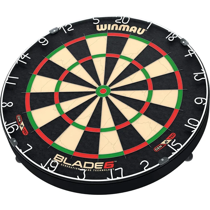 WINMAU 'Blade 6 Steeldartboard', 45 cm Durchmesser, aus Sisalfasern, besonders dünne Verdrahtung – Bild 3