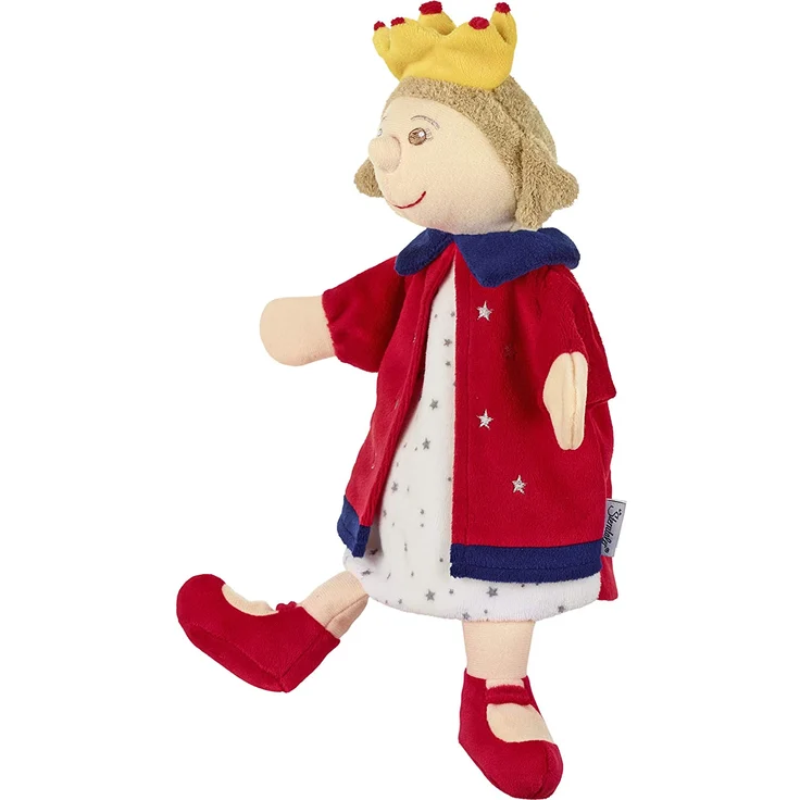 Sterntaler Handpuppe Königin, Ideal für Puppentheater und Rollenspiele, 30 x 27 x 9 cm, Mehrfarbig – Bild 2