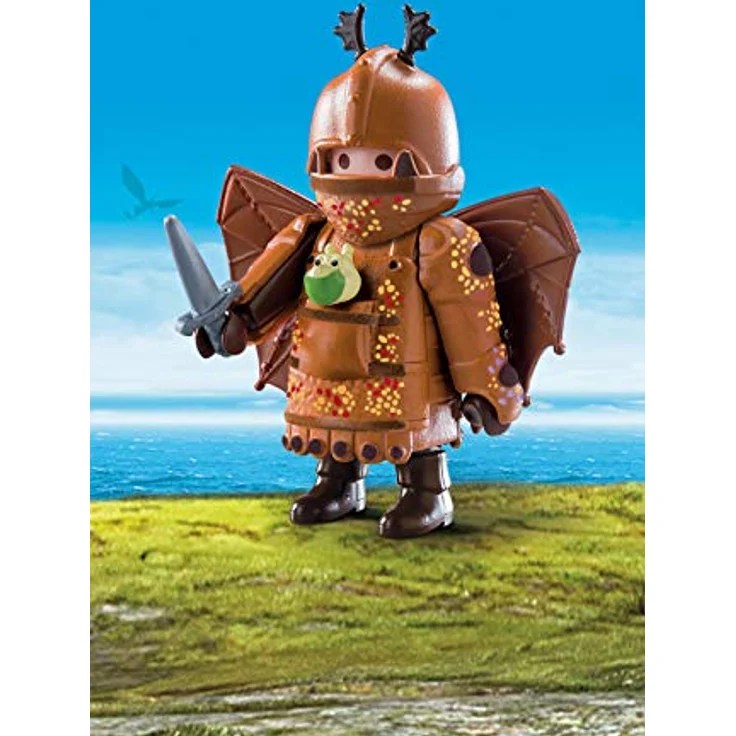 PLAYMOBIL 70044 Dragons Fischbein mit Fluganzug, bunt – Bild 2