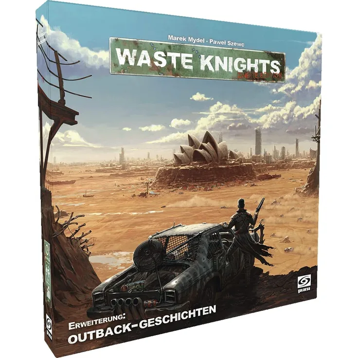 Waste Knights: Outback-Geschichten, für 1-4 Spieler, ab 14 Jahren (DE-Erweiterung)