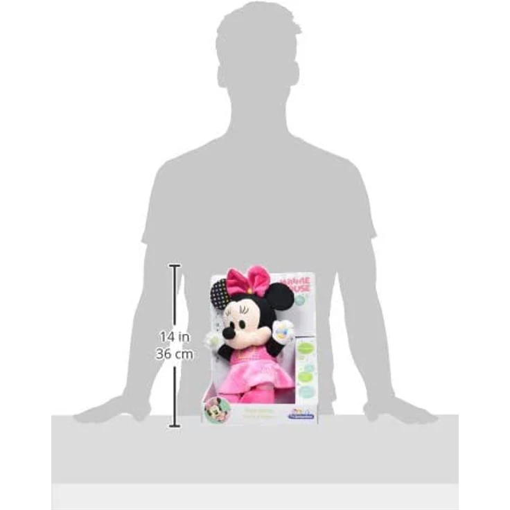 Clementoni 17304 Disney Baby Minnie Spiel- und Lerntier, sprechend, Mehrfarbig, Standard – Bild 5
