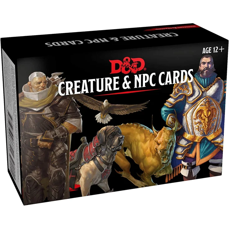 Dungeons & Dragons Spellbook Cards - Creature & Npc Cards: D&D Accessory – Bild 1