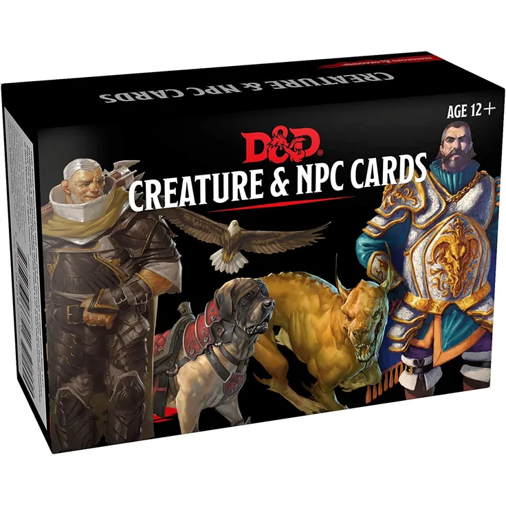 Dungeons & Dragons Spellbook Cards - Creature & Npc Cards: D&D Accessory
