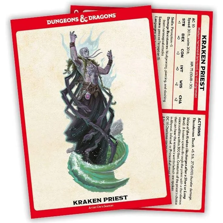 Dungeons & Dragons Spellbook Cards - Creature & Npc Cards: D&D Accessory – Bild 7