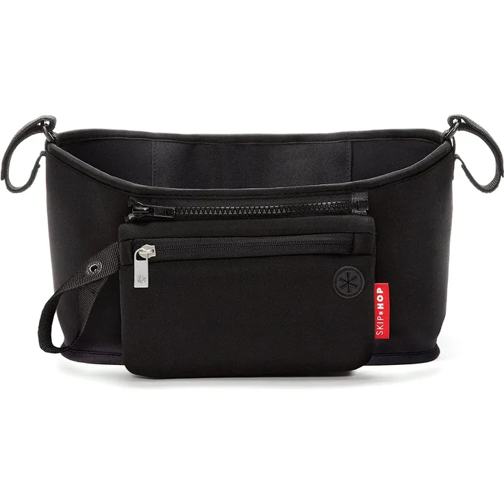 Skip Hop Grab und Go Kinderwagen Organizer und Getränkehalter, schwarz