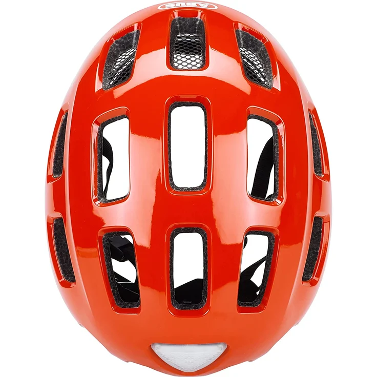 Abus 'Youn-I 2.0' Kinderfahrradhelm blaze red, Kopfumfang 52-57 cm, mit integriertem LED-Rücklicht – Bild 6
