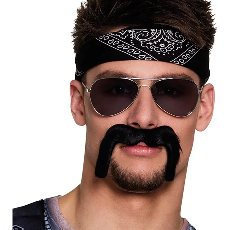 PARTY DISCOUNT Bart Biker, schwarz