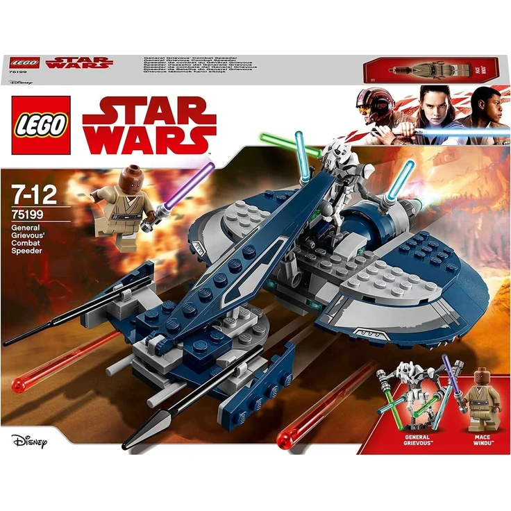 LEGO Star Wars 75199 - General Grievous Combat Speeder, Spielzeug Gleiter – Bild 5