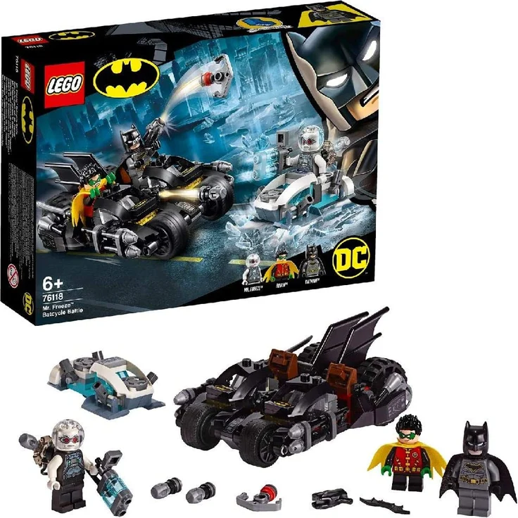LEGO DC Batman (76118) – Batcycle-Duell mit Mr. Freeze™, Bauset – Bild 1