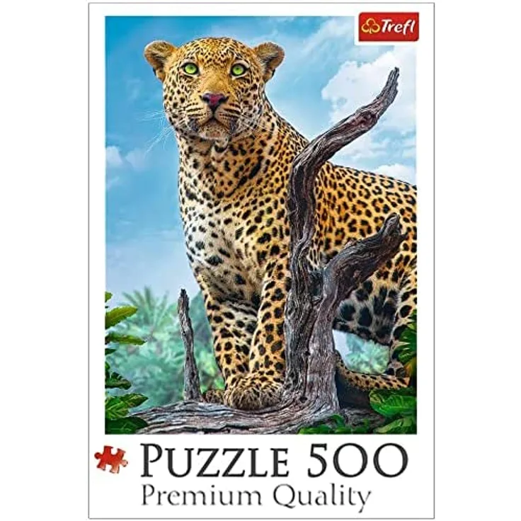 Puzzles - "500" - Wild leopard