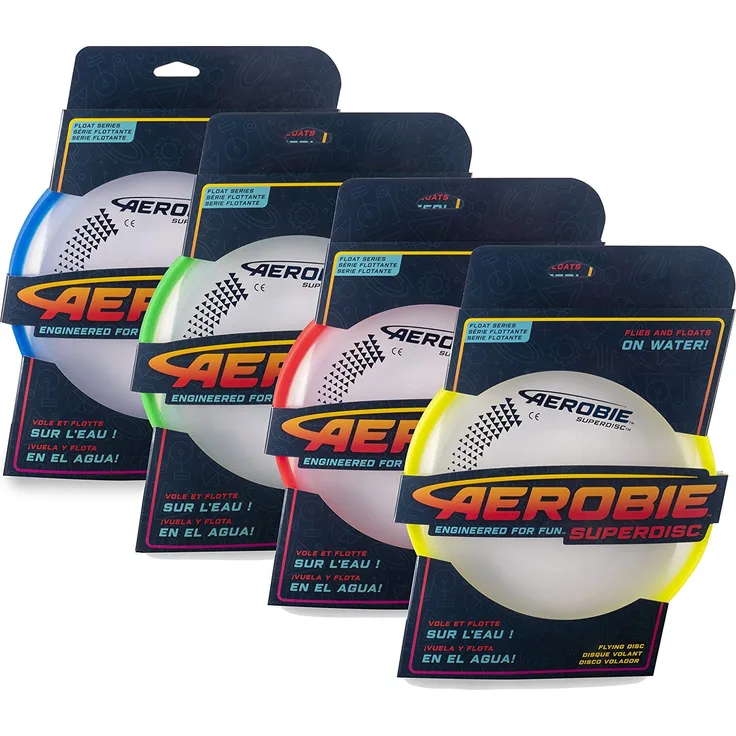Aerobie 360150 - Superdisc, 1 Stück, farblich sortiert