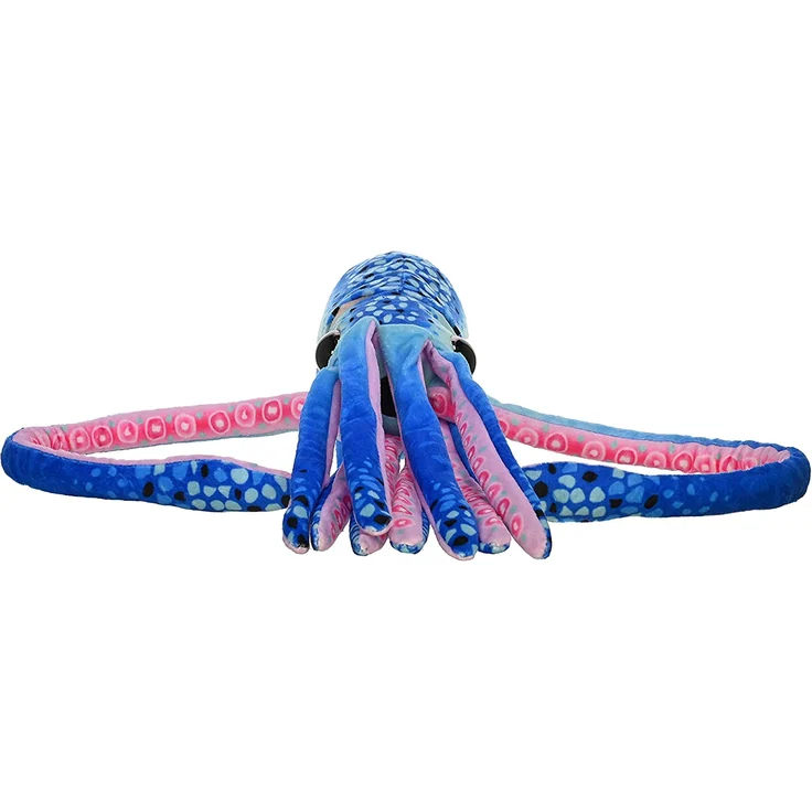 Knuddeliger Tintenfisch 38 cm Plüsch blau – Bild 2