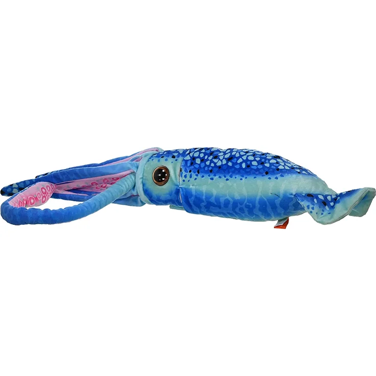 Knuddeliger Tintenfisch 38 cm Plüsch blau – Bild 6