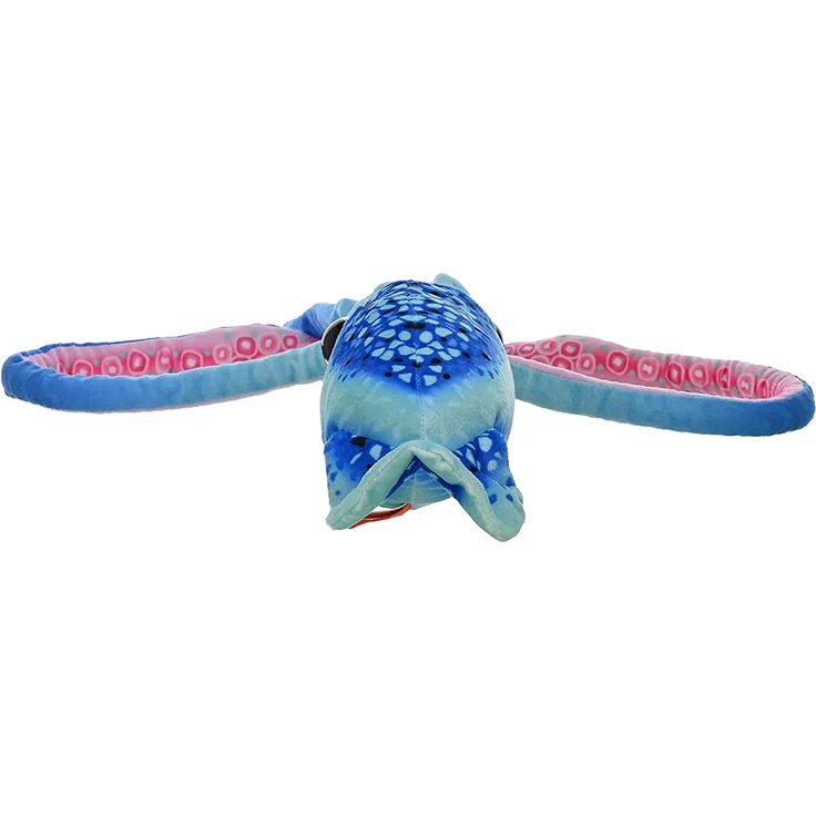Knuddeliger Tintenfisch 38 cm Plüsch blau – Bild 4