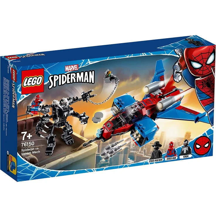 LEGO Spiderman 76150 'Spiderjet vs. Venom Mech', 371 Teile, ab 7 Jahren – Bild 9