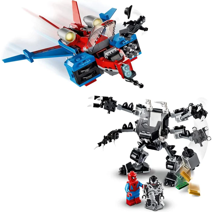 LEGO Spiderman 76150 'Spiderjet vs. Venom Mech', 371 Teile, ab 7 Jahren – Bild 2