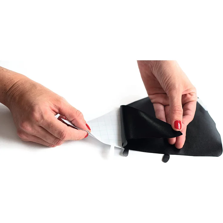 folia 390090 - Tafelfolie, ca. 45 cm x 2 m, schwarz, mit 5x farbiger und 5x weißer Tafelkreide – Bild 7