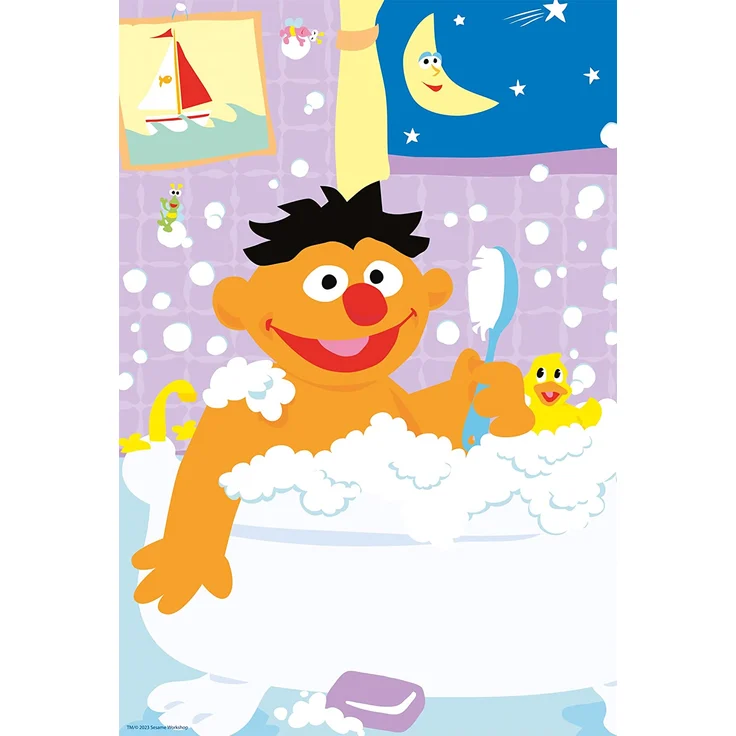 Puzzle Sesamstr,Sachen machen 3x24 Teile – Bild 2