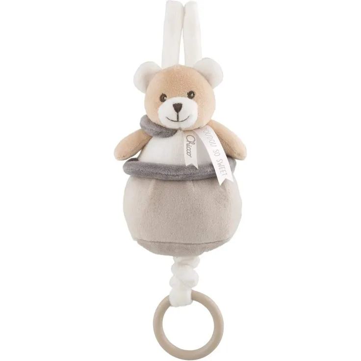 Chicco 00009618000000 Teddybär-Spieluhr, mehrfarbig