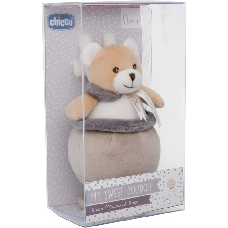 Chicco 00009618000000 Teddybär-Spieluhr, mehrfarbig – Bild 4