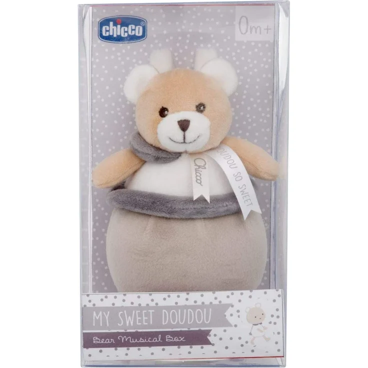 Chicco 00009618000000 Teddybär-Spieluhr, mehrfarbig – Bild 3