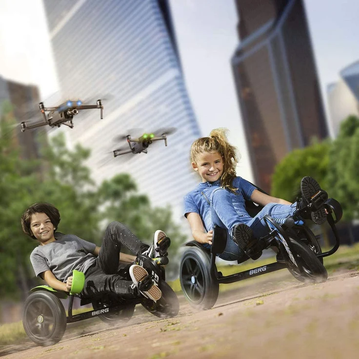 Berg 'Street-X Vibes' Gokart, ab 6 Jahren, Lenkung durch Verlagerung des Körpergewichts, max. belastbar bis 60 kg, blau – Bild 4
