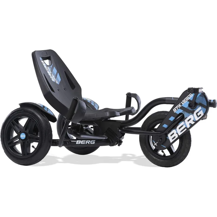 Berg 'Street-X Vibes' Gokart, ab 6 Jahren, Lenkung durch Verlagerung des Körpergewichts, max. belastbar bis 60 kg, blau