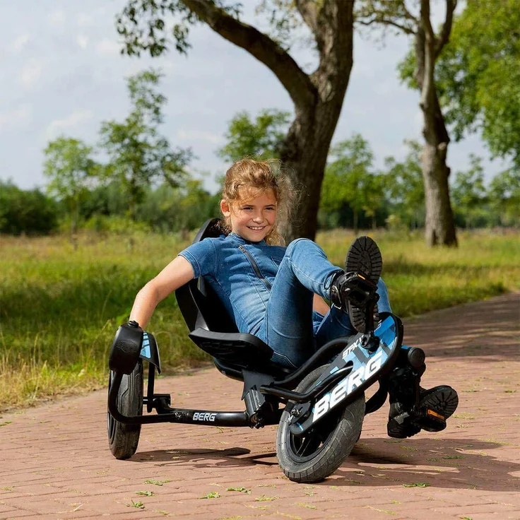 Berg 'Street-X Vibes' Gokart, ab 6 Jahren, Lenkung durch Verlagerung des Körpergewichts, max. belastbar bis 60 kg, blau – Bild 5