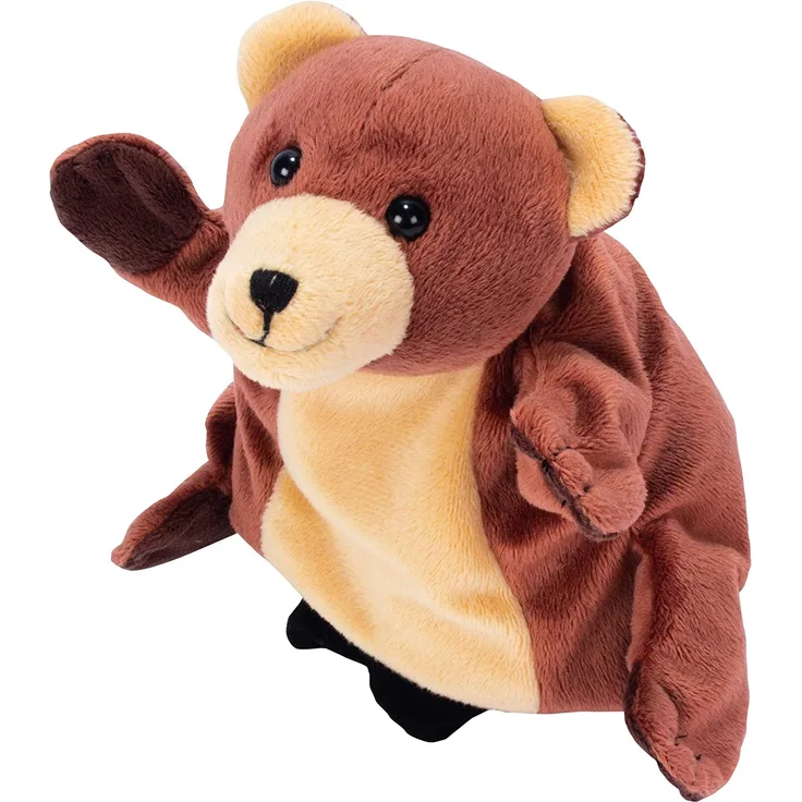Beleduc 40125 - Handpuppe Bär, Bewährt im Kindergarten