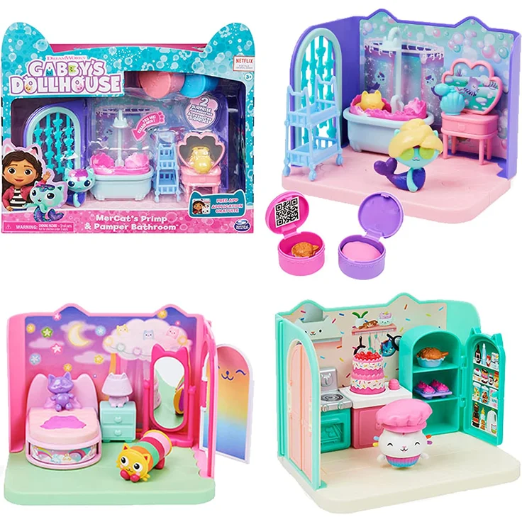 Gabbys Dollhouse Deluxe Room sortiert, 1x Stück, zufällige Auswahl – Bild 1