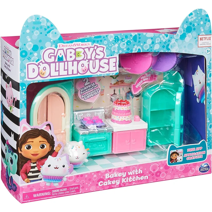 Gabbys Dollhouse Deluxe Room sortiert, 1x Stück, zufällige Auswahl – Bild 6