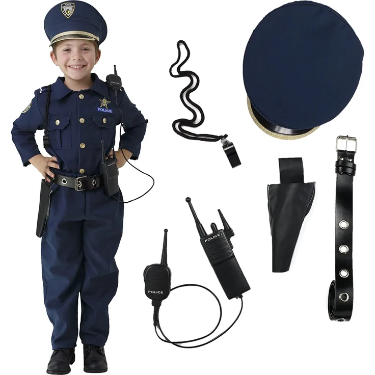 Dress Up America 201-T2 Kostümset für Kinder, blau, Größe 1-2 Jahre (Taille: 61-66, Höhe: 84-91 cm) - Preisvergleich – Bild 1