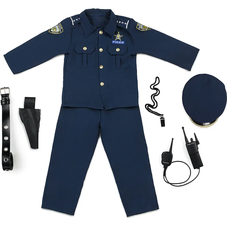 Dress Up America 201-T2 Kostümset für Kinder, blau, Größe 1-2 Jahre (Taille: 61-66, Höhe: 84-91 cm) - Preisvergleich – Bild 6