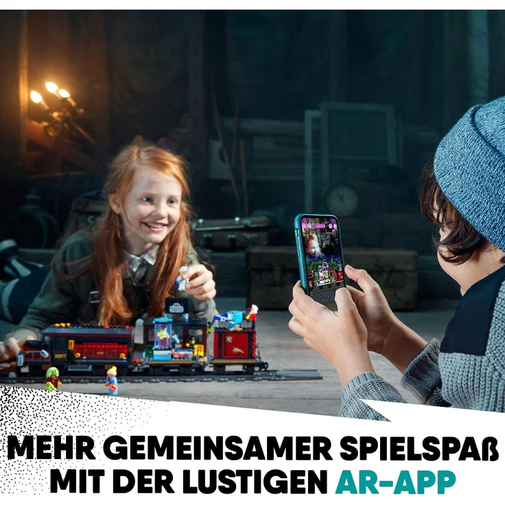 LEGO 70424 Hidden Side Geister-Expresszug Kinderspielzeug, Augmented Reality Funktionen – Bild 3