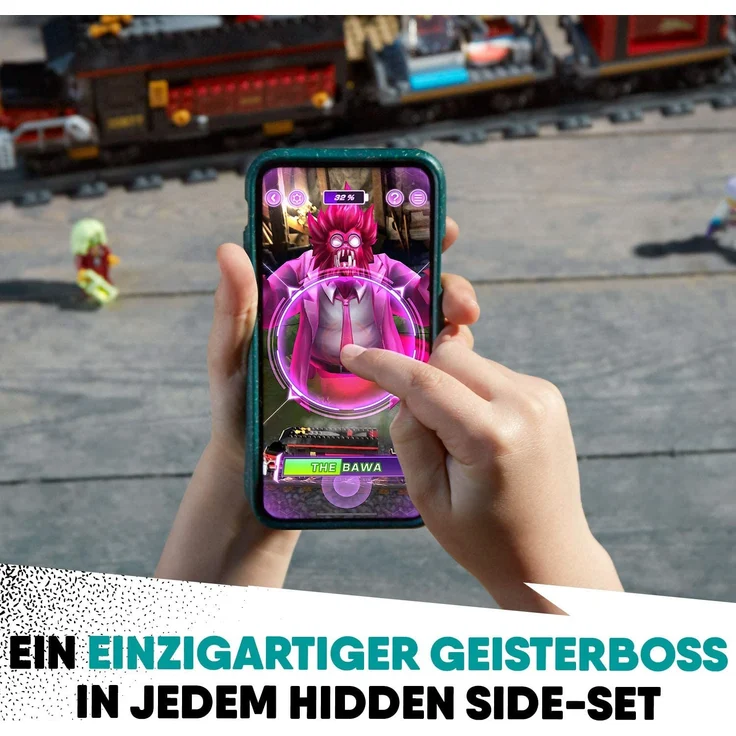 LEGO 70424 Hidden Side Geister-Expresszug Kinderspielzeug, Augmented Reality Funktionen – Bild 4