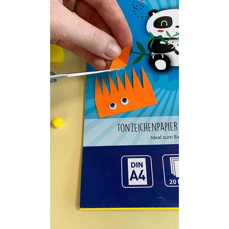 Stylex Tonzeichenpapier DIN A4 20 Blatt in 10 verschiedenen Farben – Bild 5