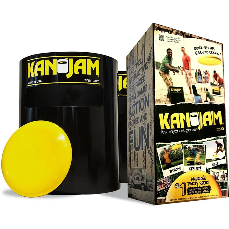 KanJam Europe B. V. 'KanJam Set', ab 9 Jahren, mehr als nur ein Wurfspiel, schwarz/gelb – Bild 7