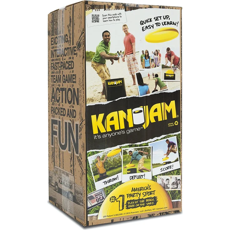 KanJam Europe B. V. 'KanJam Set', ab 9 Jahren, mehr als nur ein Wurfspiel, schwarz/gelb – Bild 9