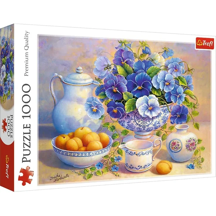 Trefl Puzzle 1000 Teile Blue Bouquet – Bild 1