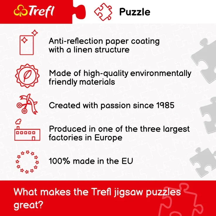 Trefl Puzzle 1000 Teile Blue Bouquet – Bild 8
