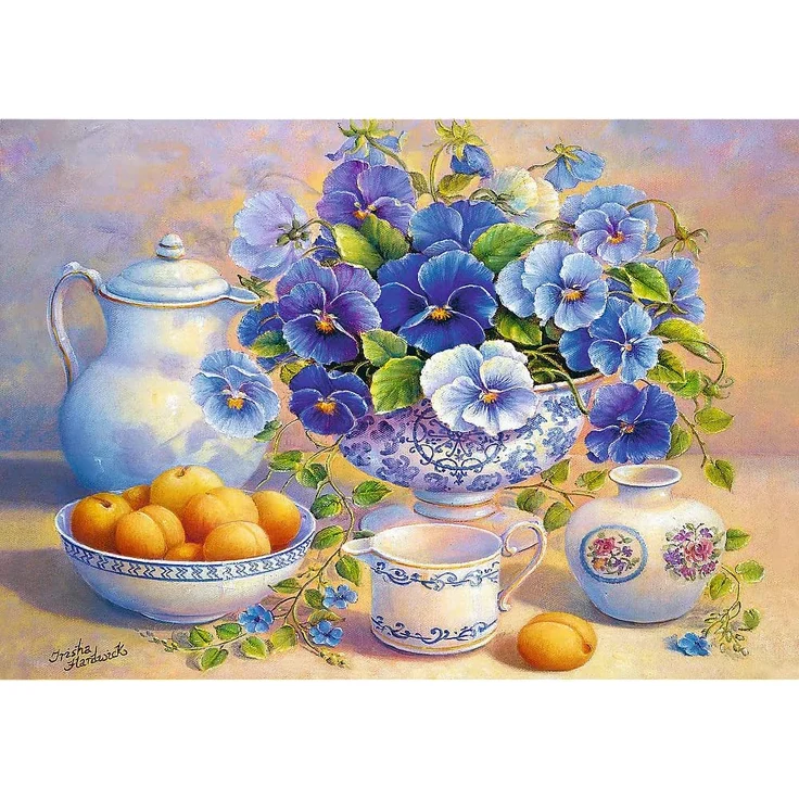 Trefl Puzzle 1000 Teile Blue Bouquet – Bild 2