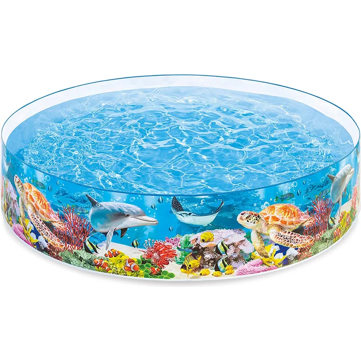 Intex Dinoland Hüpfburg Kinderpool Aufblasbar 333x229x112 cm 57135NP – Bild 7