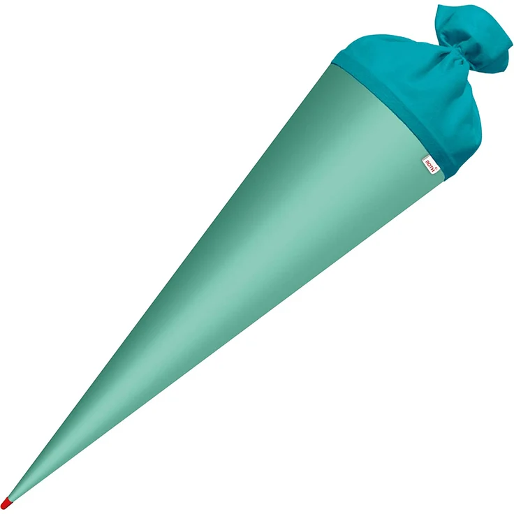 Roth Schultütenrohling Zum Basteln Mint 70cm Rund Spitze Filz-Verschluss – Bild 4